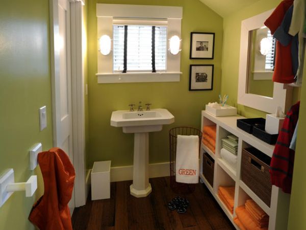 Дизайн интерьера детской ванной комнаты. Фото 16