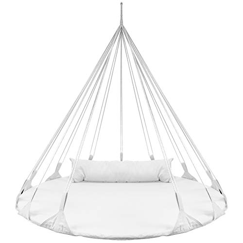 Sorbus Hanging Swing Nest with Pillow, Double Hammock Daybed...