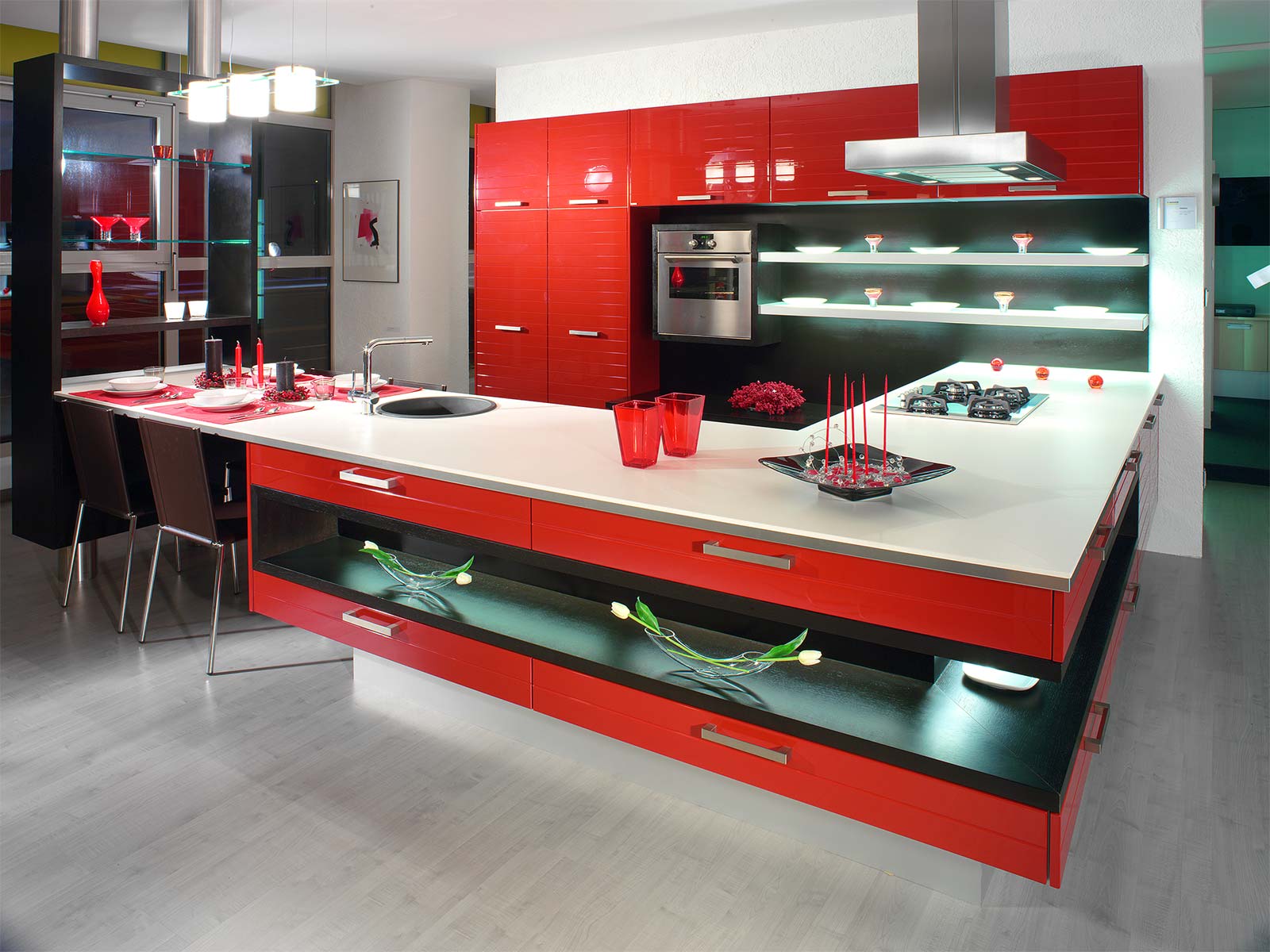 Интерьер и дизайн мебели кухня