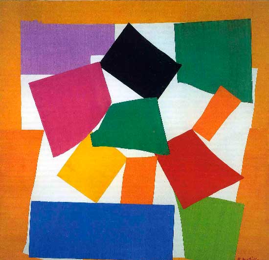The Snail. 1953. Анри Матисс. Улитка.