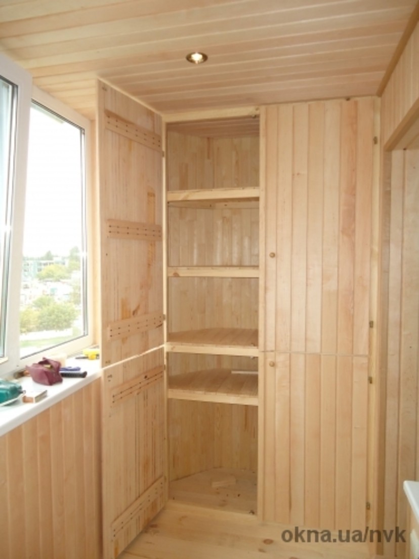 каркас для шкафа на балкон своими руками