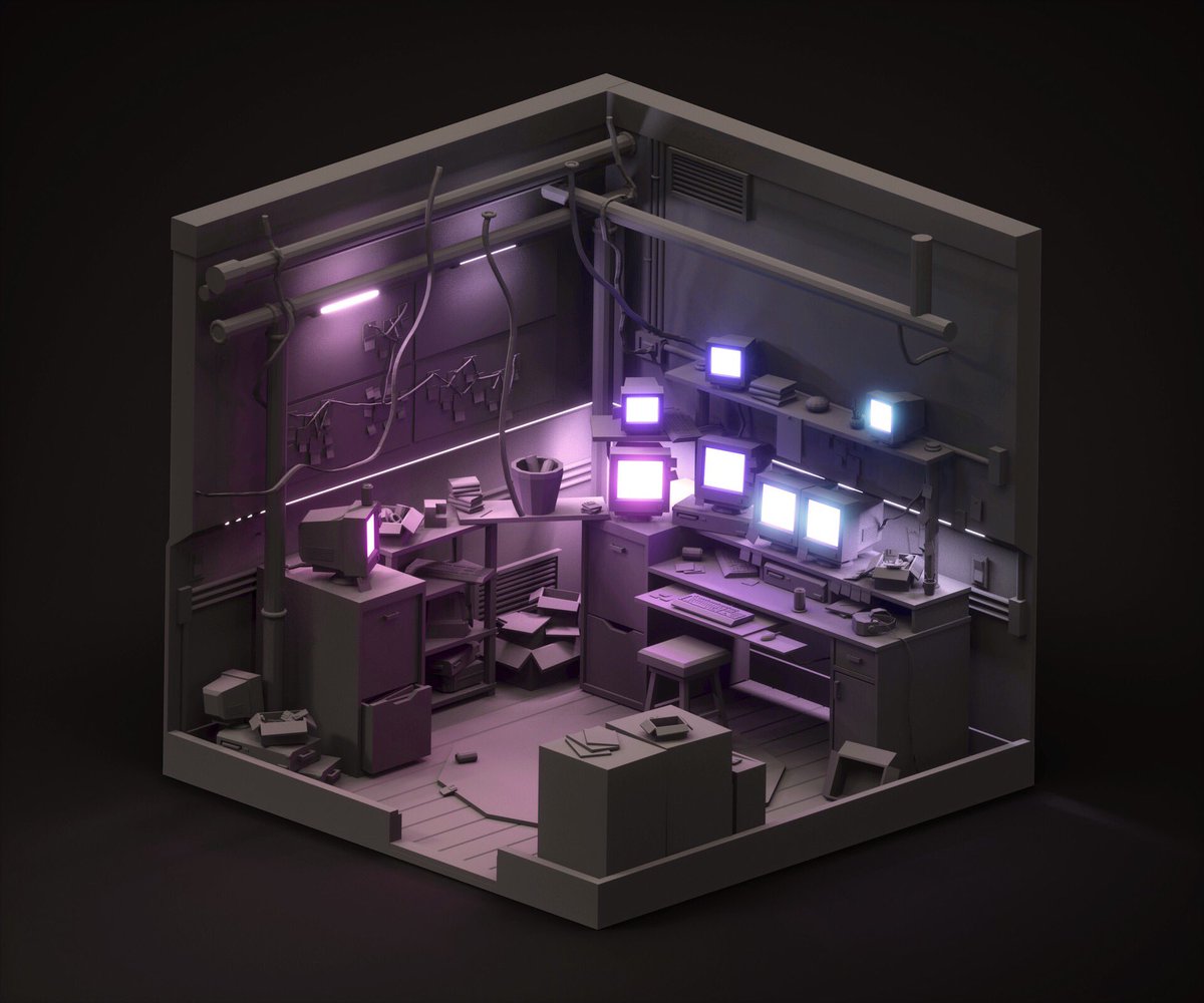 3d cyberpunk blender фото 37