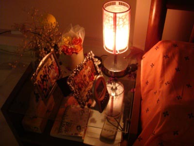 My bedside table