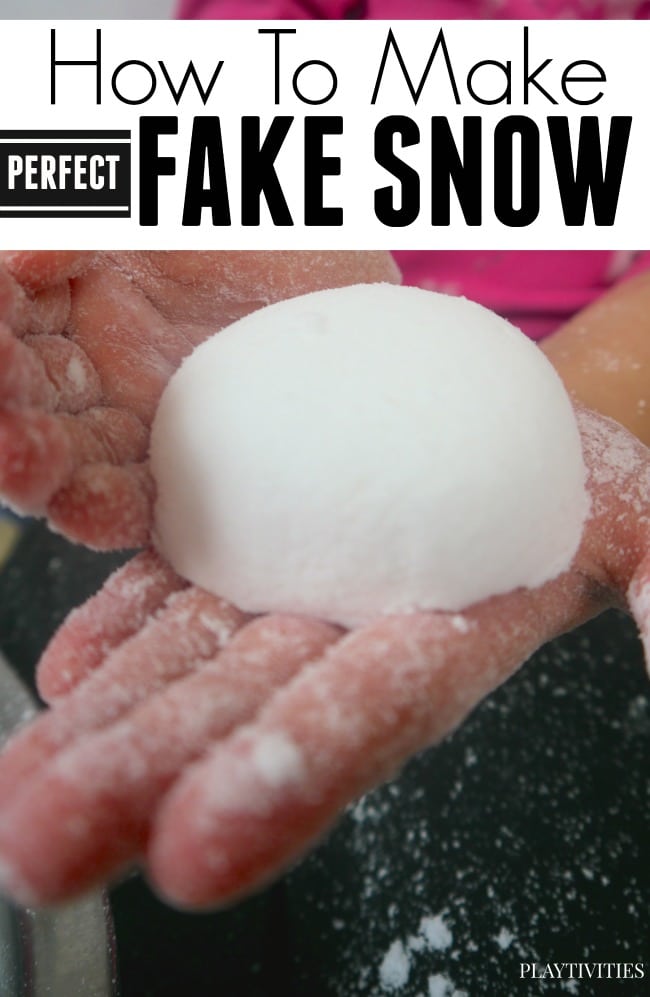 how to make snow