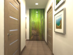 оформление коридора в квартире