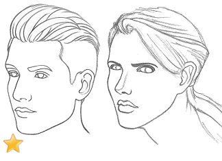 how to draw a face from the side thumbnail 324x235