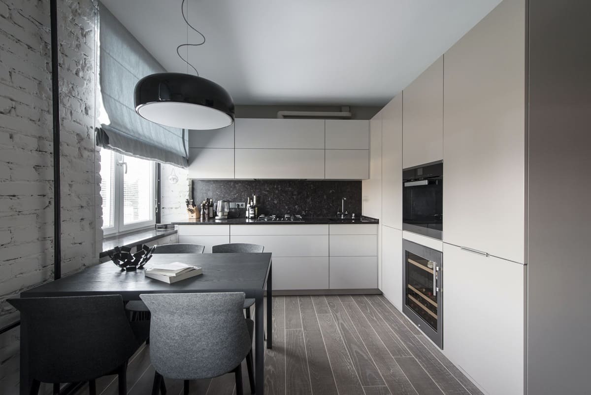 Потолок для кухни в стиле минимализм