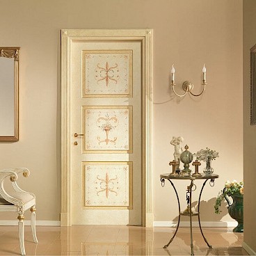 В прованском стиле двери должны быть окрашены в белый цвет