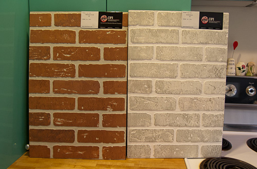 brick veneer wall paneling