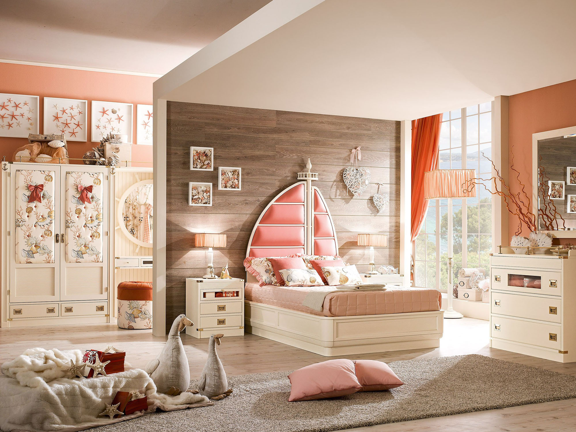 Уютная детская комната в пастельных тонах