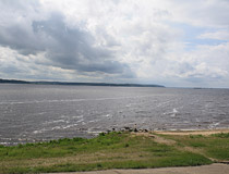 The Volga River in Mari El Republic