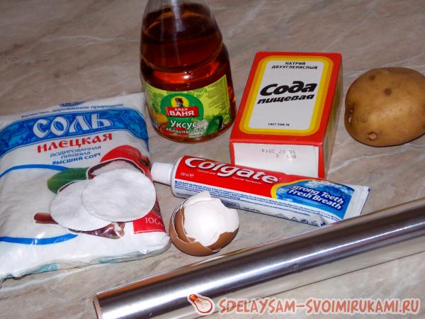 простыми домашними средствами