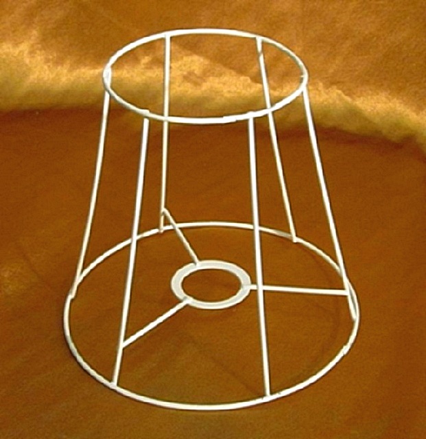 «Классическая» конструкция абажура – форма усеченного конуса