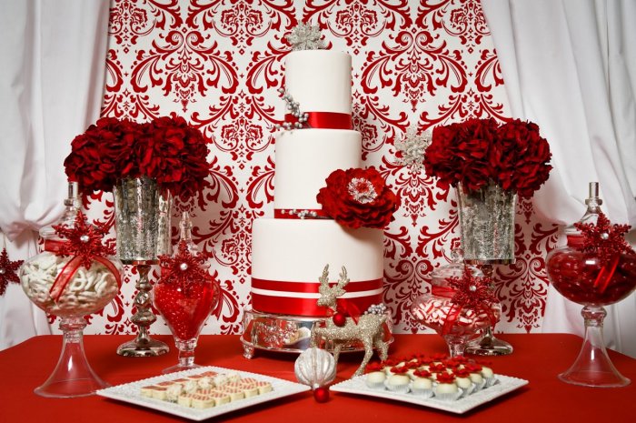 Красно-белая свадьба