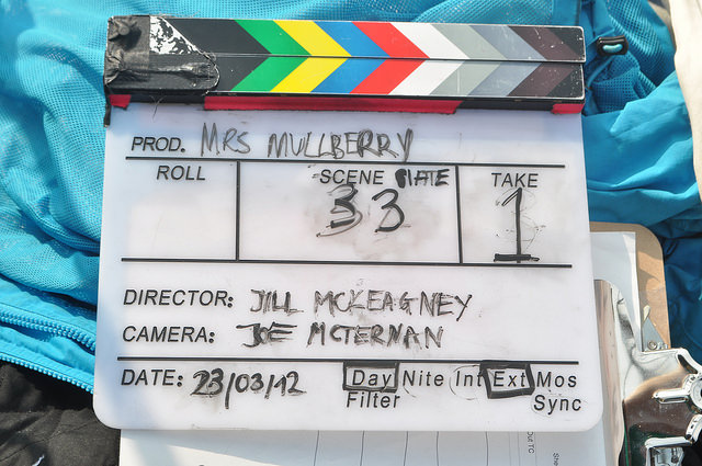 Mrs. Mullberry Movie Film Slate