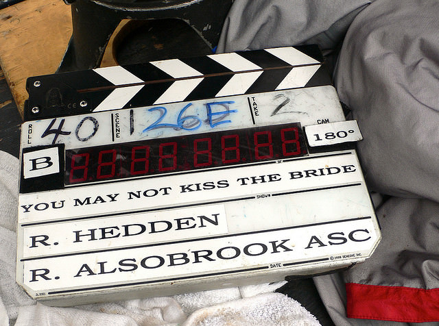You May Not Kiss the Bride Movie Film Slate