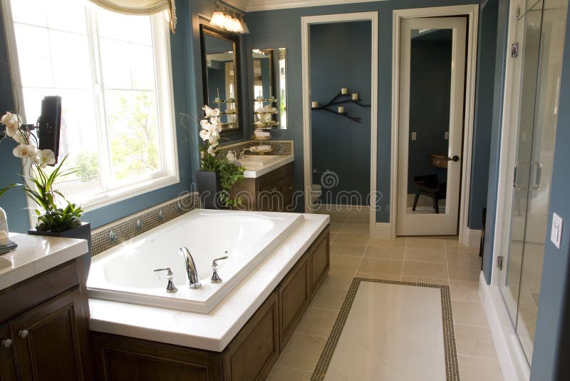 Bathroom 1734 stock photography