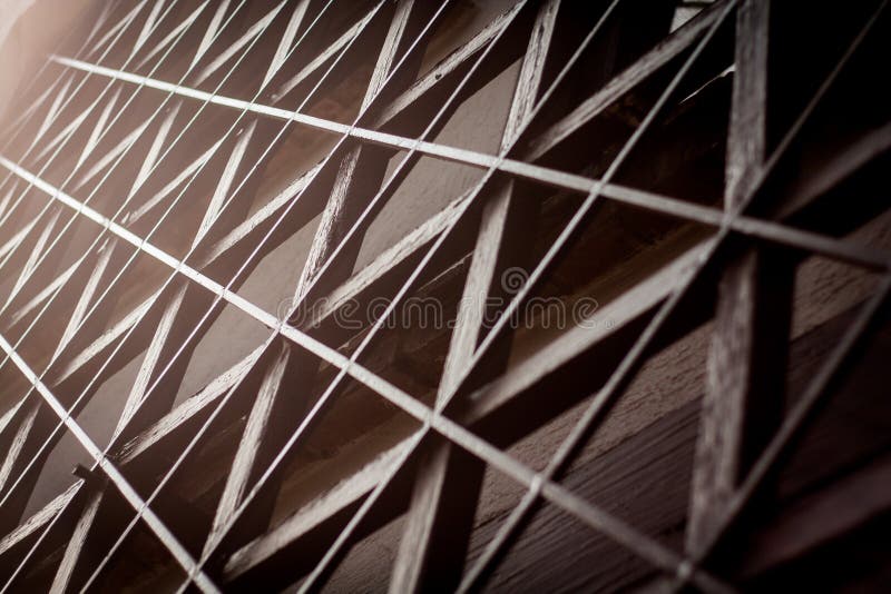 Black and white triangular architecture abstract with perspective royalty free stock image