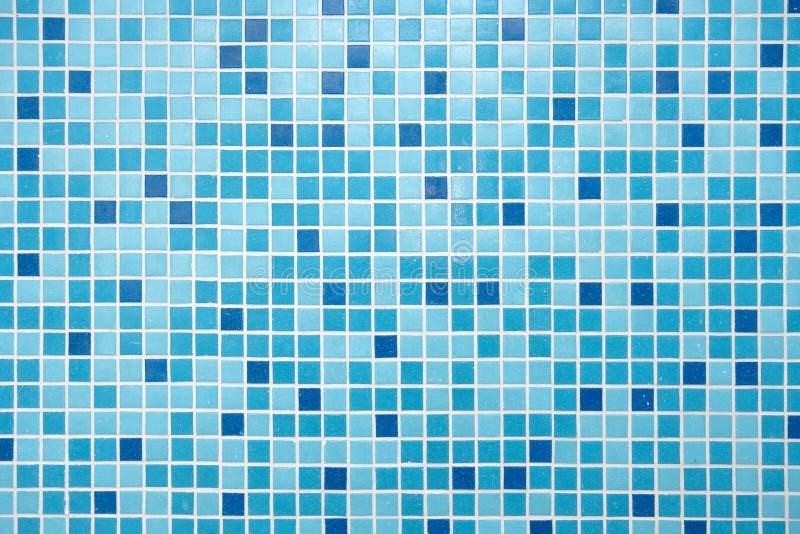 Blue Mosaic Tiles royalty free stock images