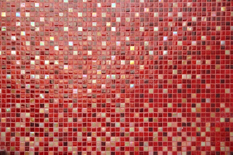 Ceramic glass colorful tiles mosaic composition stock photos