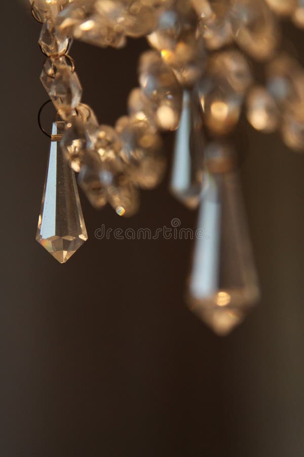 Chandelier. Close up of a big Chandelier royalty free stock photo