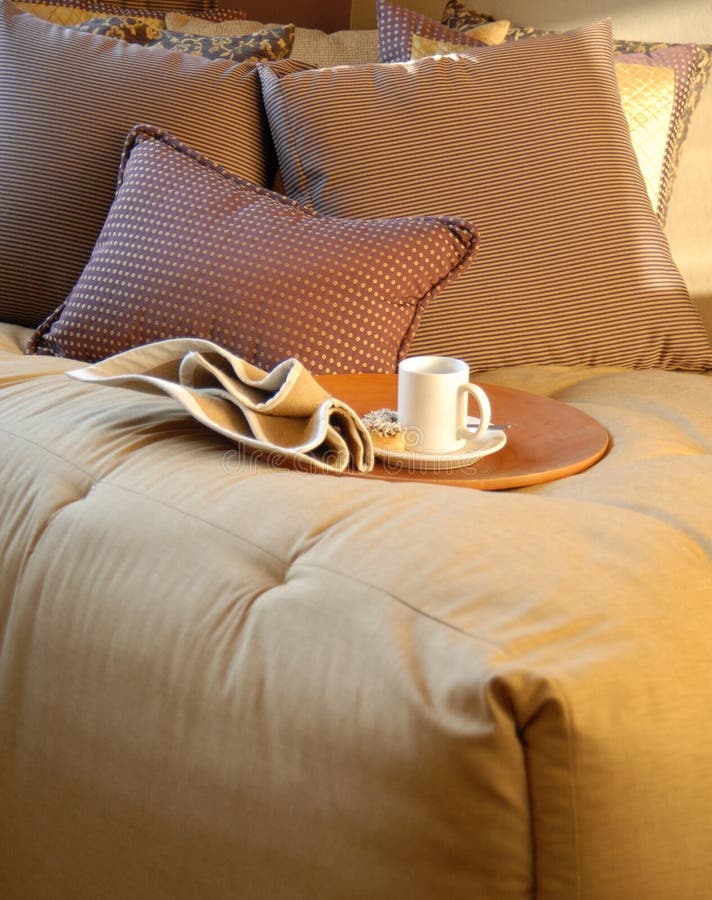 Cozy Bedroom royalty free stock image