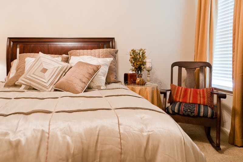 Cozy Bedroom royalty free stock photography