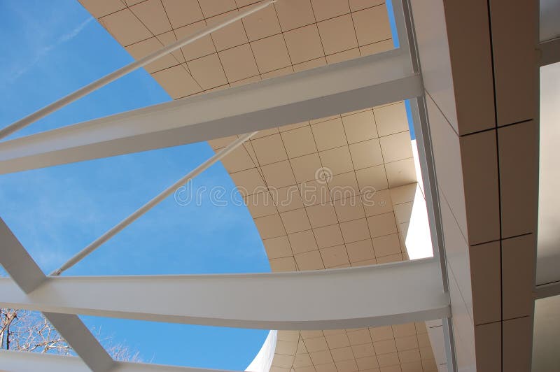 Getty Center royalty free stock photo