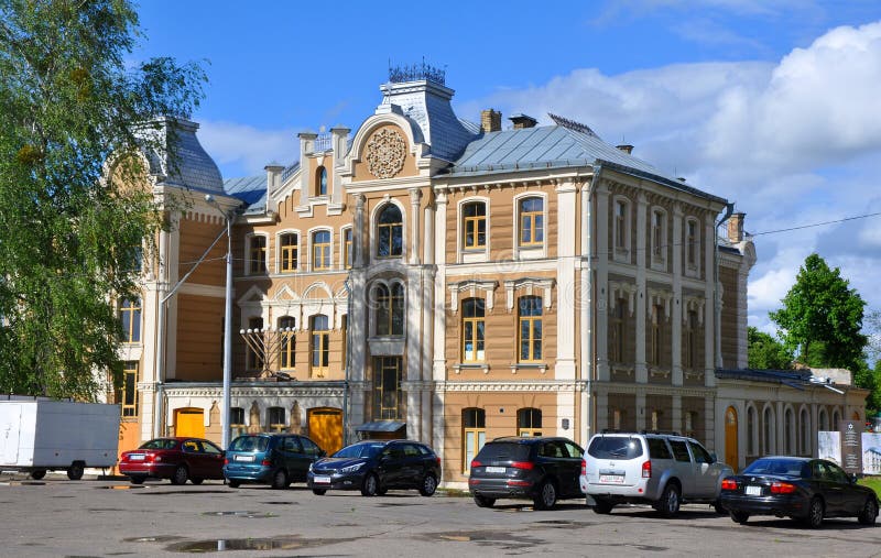 Great Choral Synagogue in Grodno royalty free stock photography