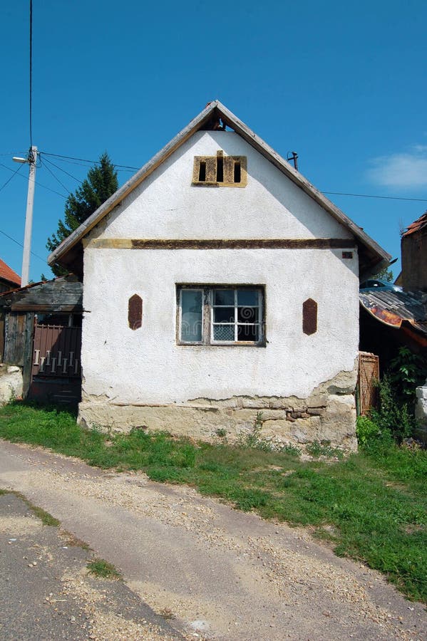 Old abandoned building , house stock images