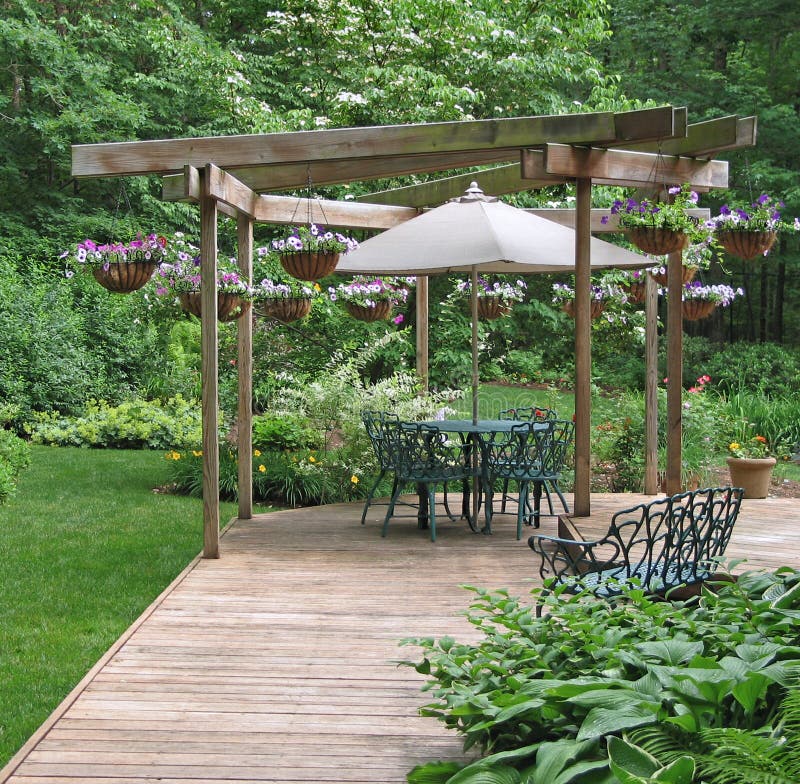 Outdoor dining area royalty free stock photo Outdoor dining area royalty free stock photo