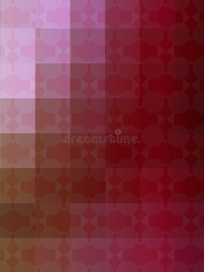 Retro cubism in shades of red. Abstract graphic textured background design in warm shades of red royalty free illustration Retro cubism in shades of red. Abstract graphic textured background design in warm shades of red royalty free illustration