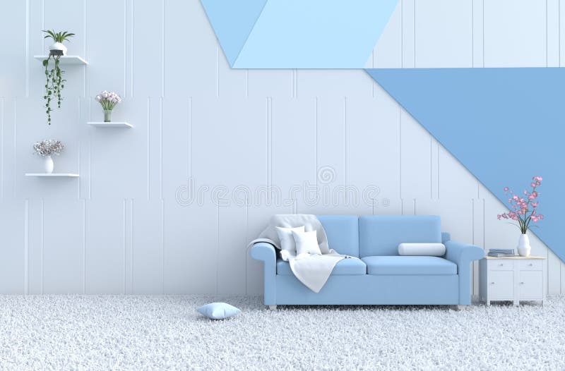 Living room on Christmas`s day, new year royalty free stock photography Living room on Christmas`s day, new year royalty free stock photography