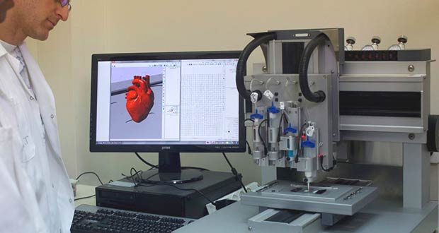 Искусственное сердце с помощью 3D принтера