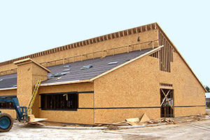 OSB used at Gunter Primary School