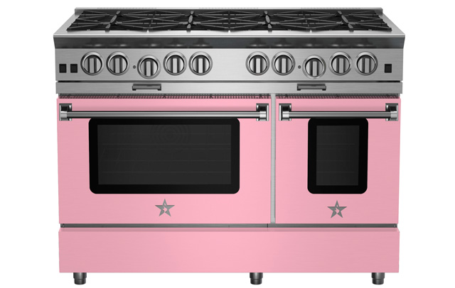 BlueStar 48" Platinum Series Range in Matte Pink