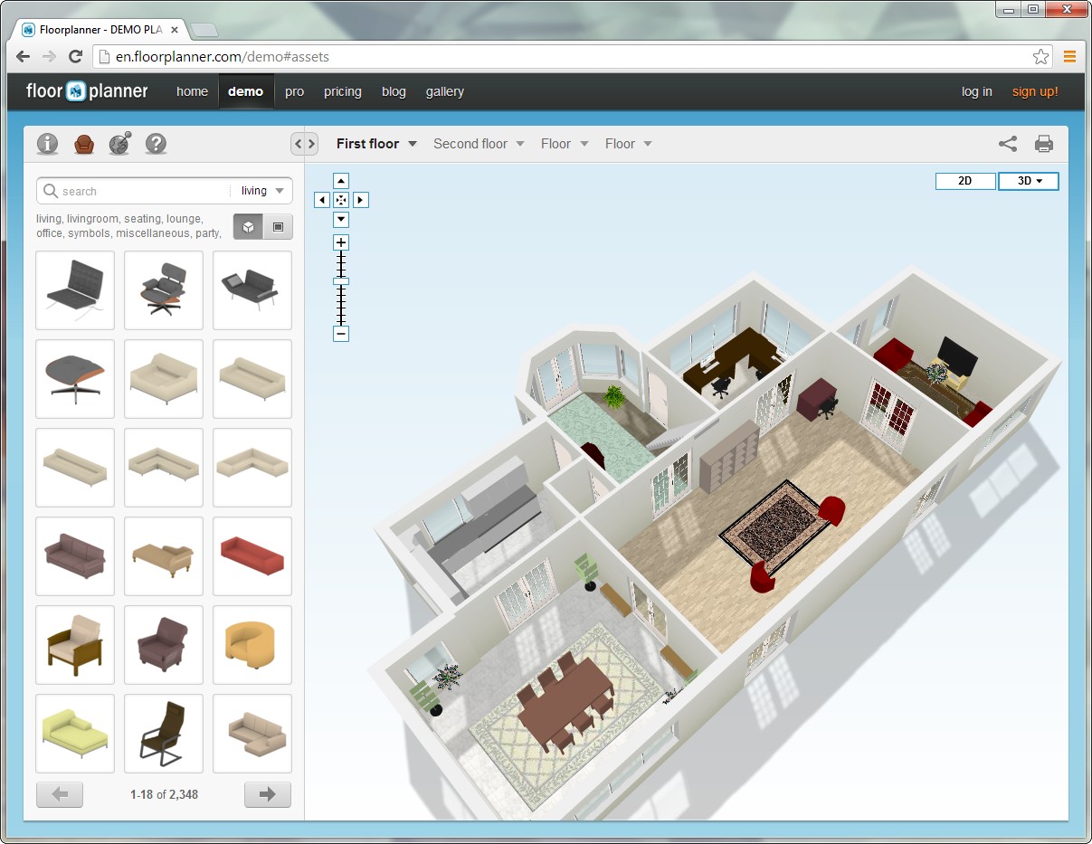 Floorplan 3d программа