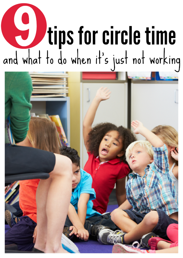 circle time for preschool tips for teachers