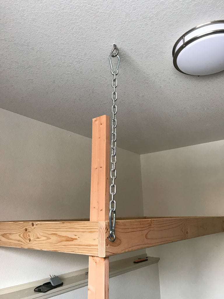 Hanging Bed Chain Attachment