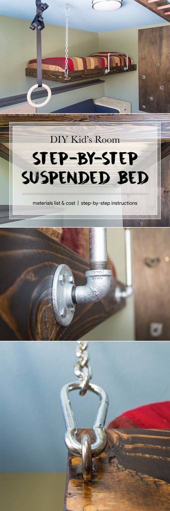 DIY Suspended Bed for Kid
