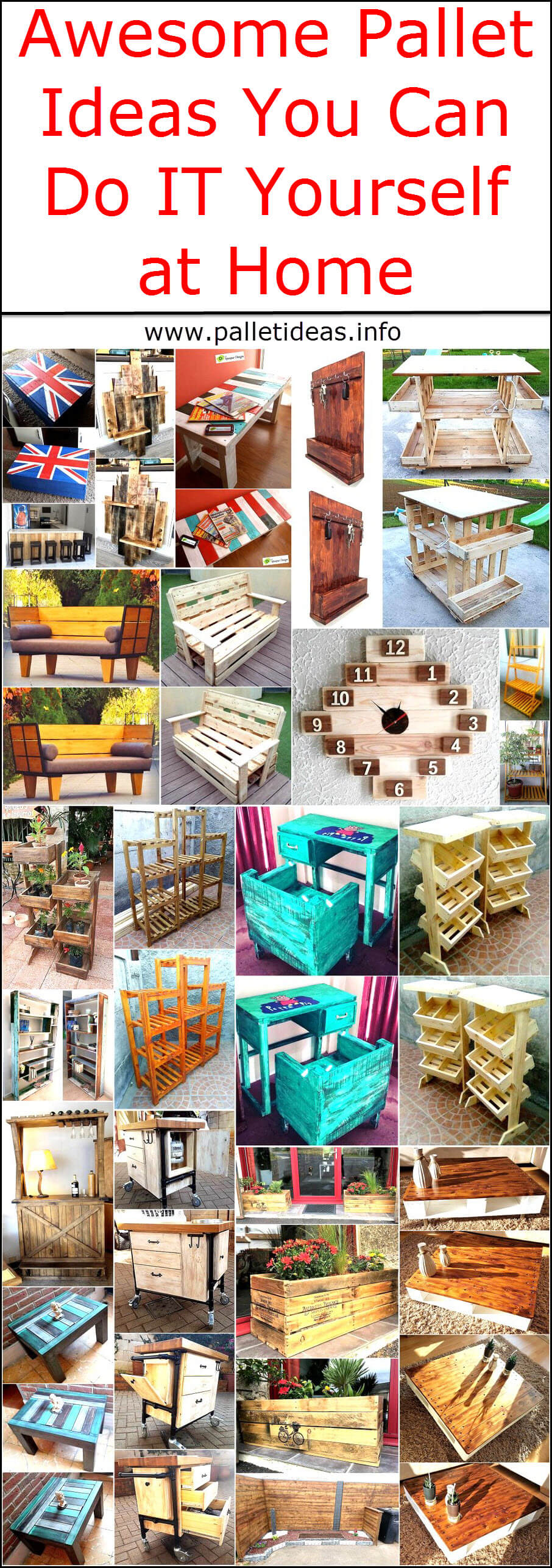 Awesome Pallet Ideas You Can Do IT Yourself at Home