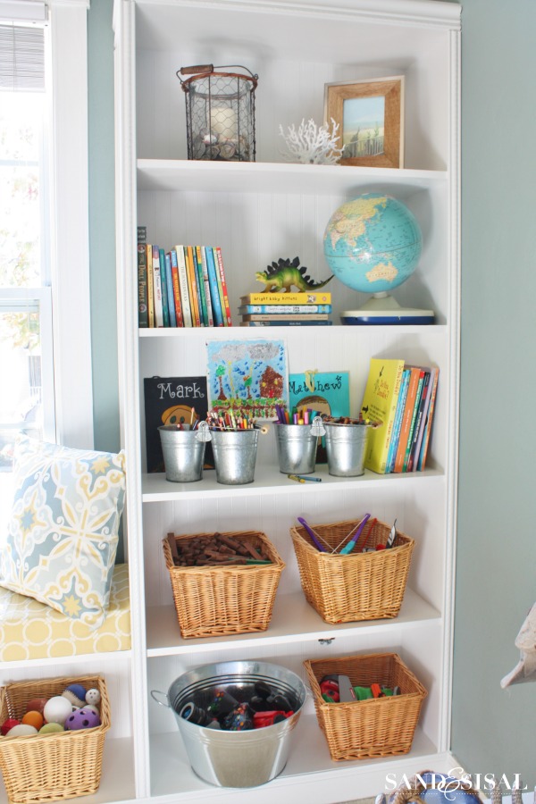 Organizing a Playroom - Storage Ideas