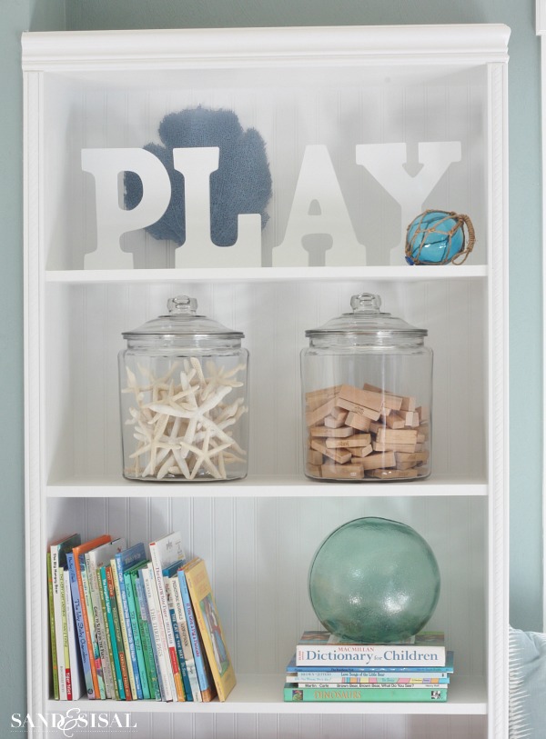 Playroom Bookshelves