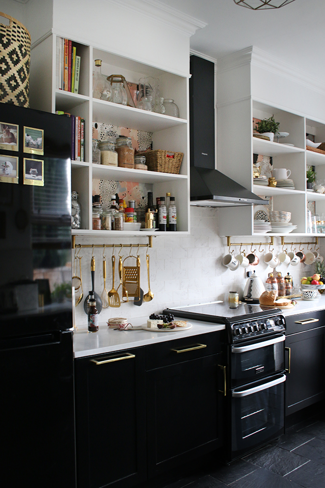Looking to maximise storage in your small kitchen? Have you considered installing open shelving?