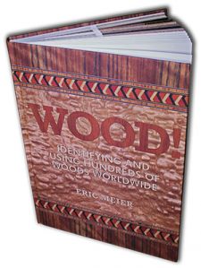 Lacewood (endgrain) wood-book-standup